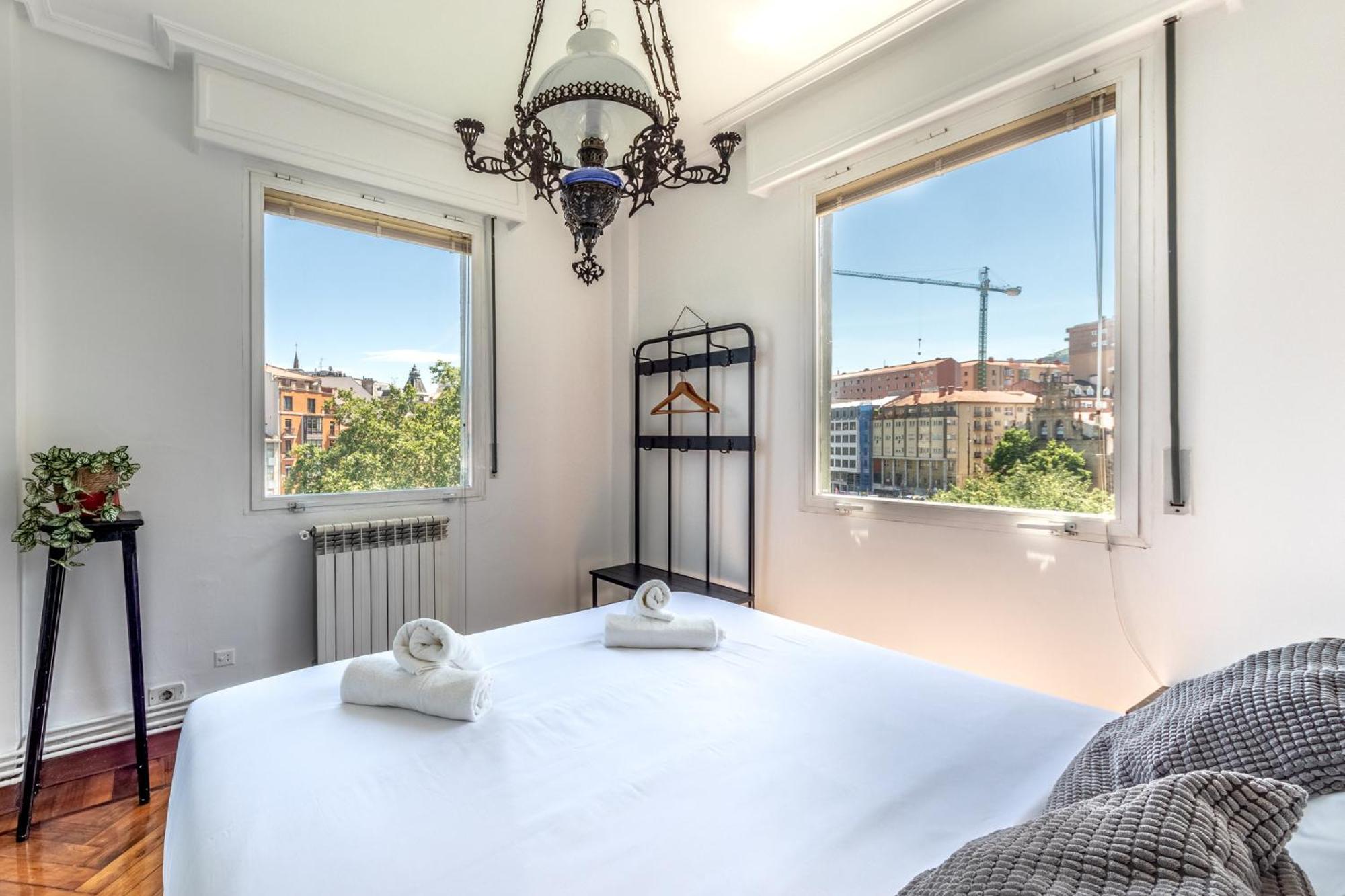 Apartamento Con Vistas A La Ria Bilbau Exterior foto